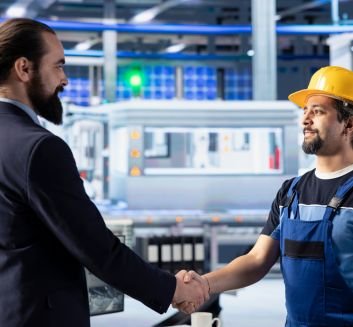 Customers are served